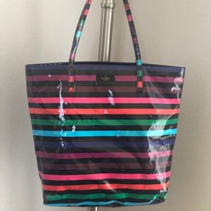 Kate Spade Daycation Bon Shopper Party Stripe Bag+